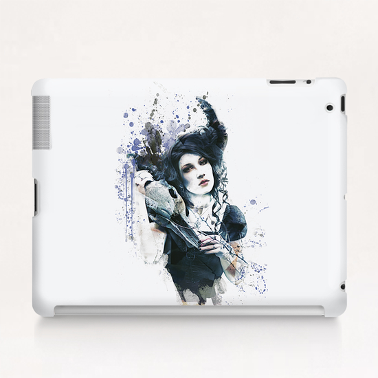 Reminders Abstract Portrait Tablet Case by Galen Valle