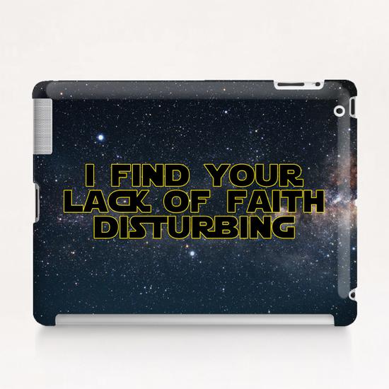 I find your lack of faith disturbing Tablet Case by Alexandre Ibáñez