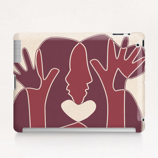 Soul Mate Tablet Case by Yann Tobey