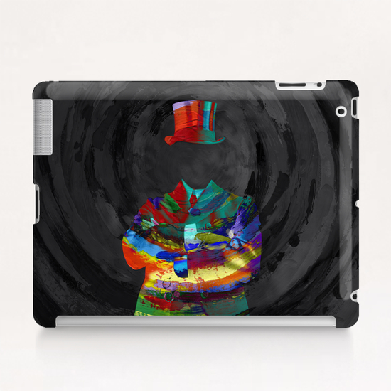 The man with the hat Tablet Case by Vic Storia