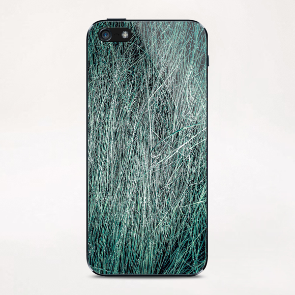 green grass texture abstract background iPhone & iPod Skin by Timmy333
