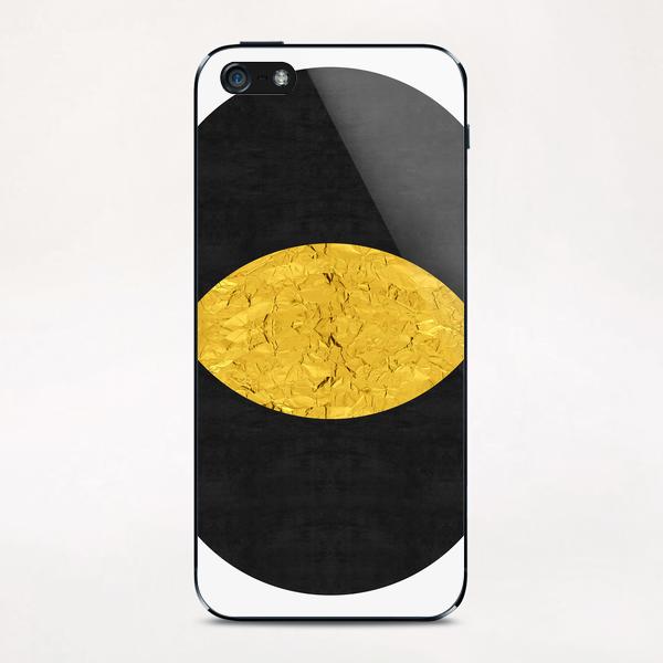 Geometric and golden art II iPhone & iPod Skin by Vitor Costa