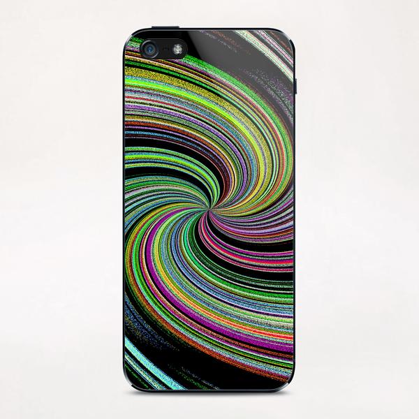 Abstract Colorful Twirl iPhone & iPod Skin by Divotomezove
