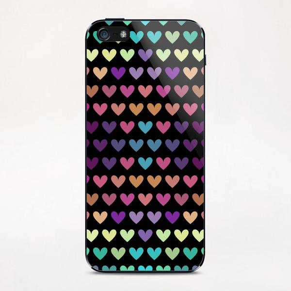 Cute Hearts #4 iPhone & iPod Skin by Amir Faysal