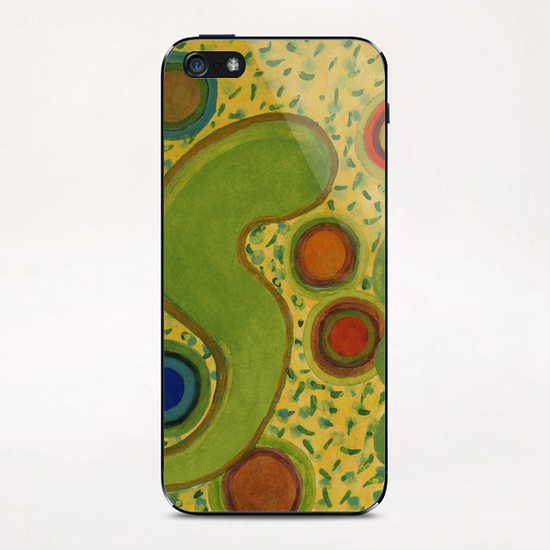 Grouping Circles iPhone & iPod Skin by Heidi Capitaine