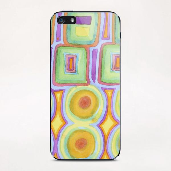 Double Rows over Double Rows  iPhone & iPod Skin by Heidi Capitaine