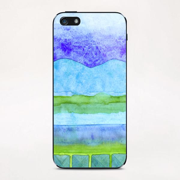 Blue Mountains iPhone & iPod Skin by Heidi Capitaine