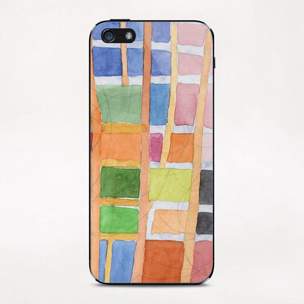 Rectangle Pattern With Sticks iPhone & iPod Skin by Heidi Capitaine