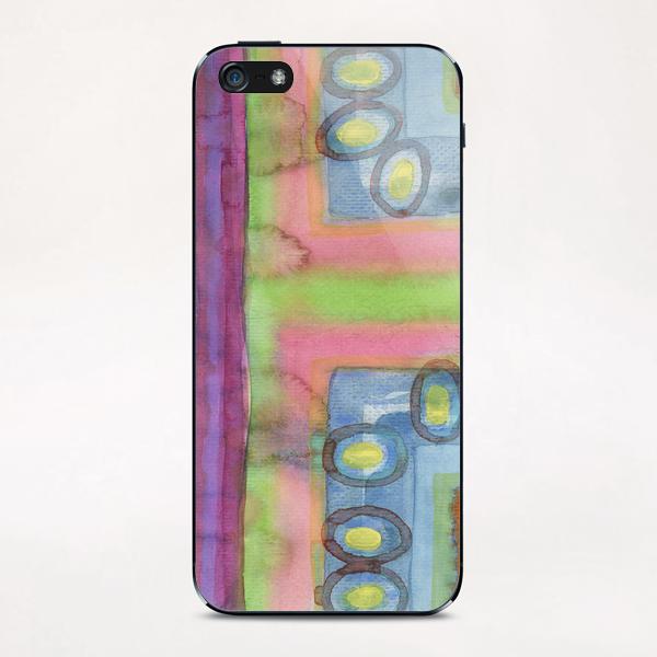  Strolling in a Colorful City iPhone & iPod Skin by Heidi Capitaine