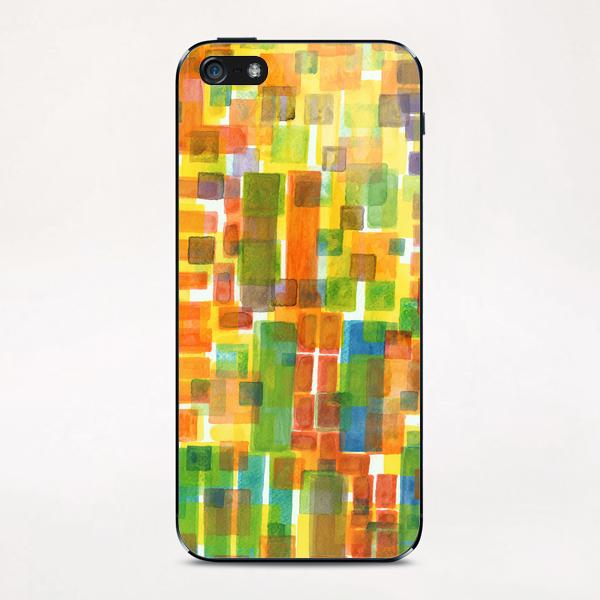 The red Trail leads through  iPhone & iPod Skin by Heidi Capitaine