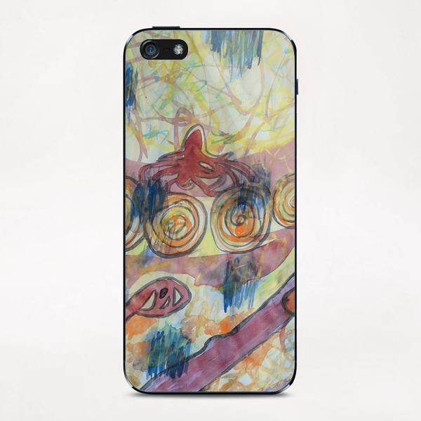  Beach Vegetation With Octopus iPhone & iPod Skin by Heidi Capitaine