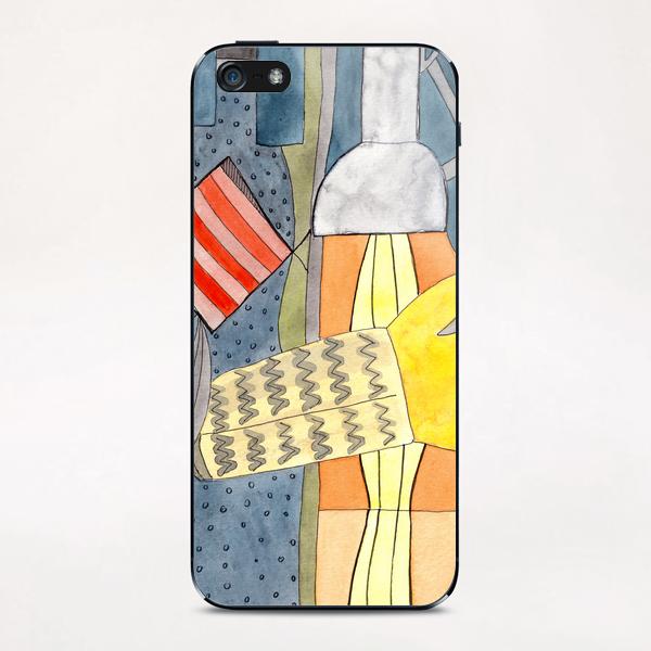 Interior with Two Lamps  iPhone & iPod Skin by Heidi Capitaine