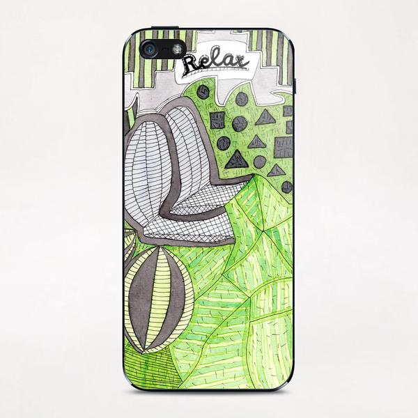 . Relax  iPhone & iPod Skin by Heidi Capitaine