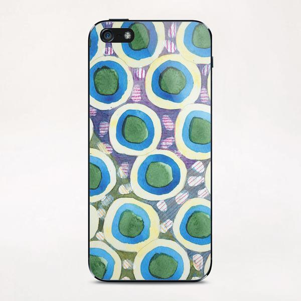 Four Directions Dot Pattern iPhone & iPod Skin by Heidi Capitaine