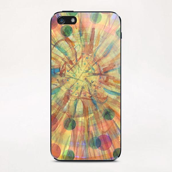 Ball Explosion  iPhone & iPod Skin by Heidi Capitaine
