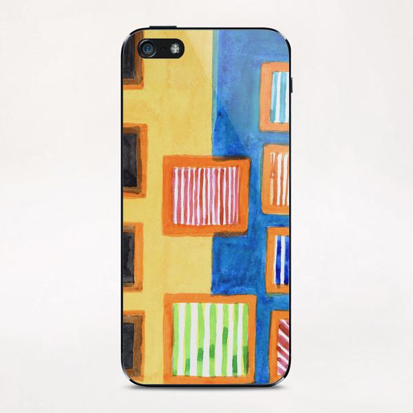 Abstract Beach Impressions iPhone & iPod Skin by Heidi Capitaine
