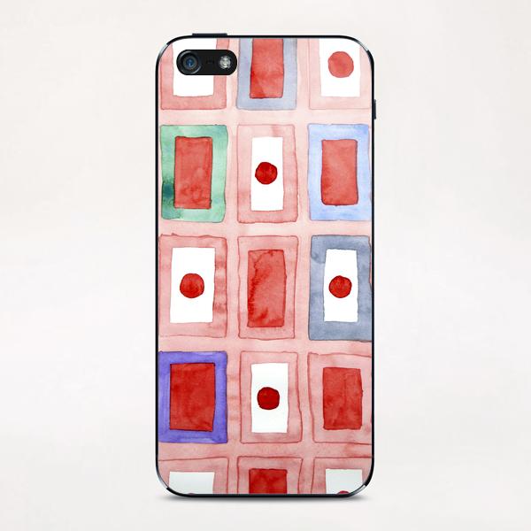 Japanese Flags Pattern iPhone & iPod Skin by Heidi Capitaine