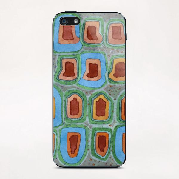Special Places in a Row iPhone & iPod Skin by Heidi Capitaine