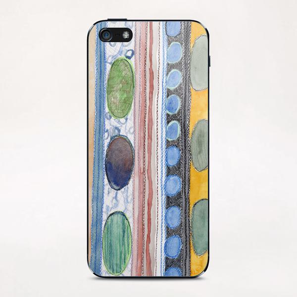 . Serene Stripes  iPhone & iPod Skin by Heidi Capitaine
