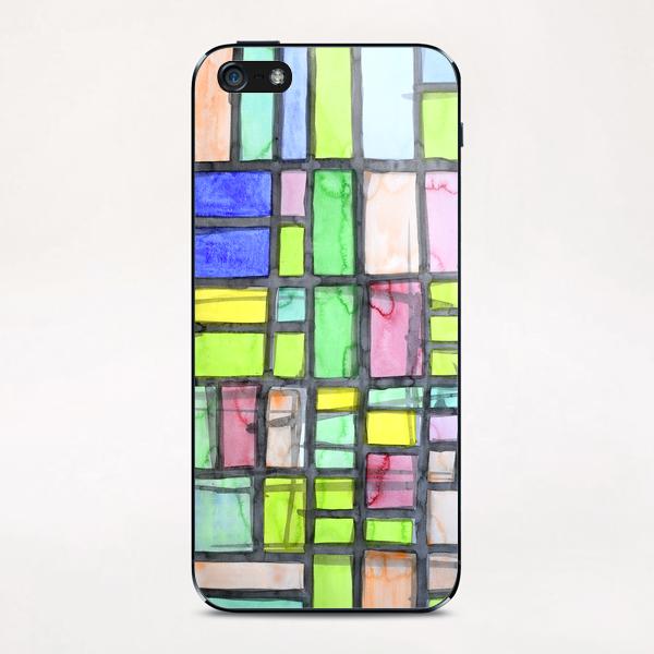 Homage to Mondrian iPhone & iPod Skin by Heidi Capitaine