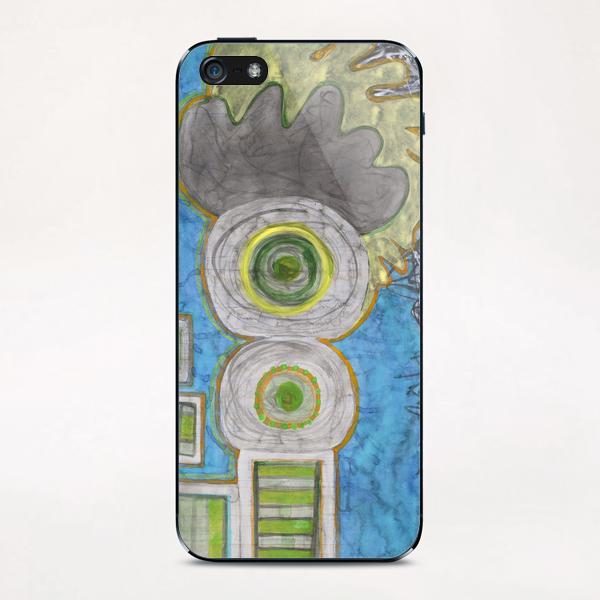 Blue and the Transformation Process iPhone & iPod Skin by Heidi Capitaine