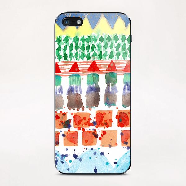 Snowy Landscape  iPhone & iPod Skin by Heidi Capitaine