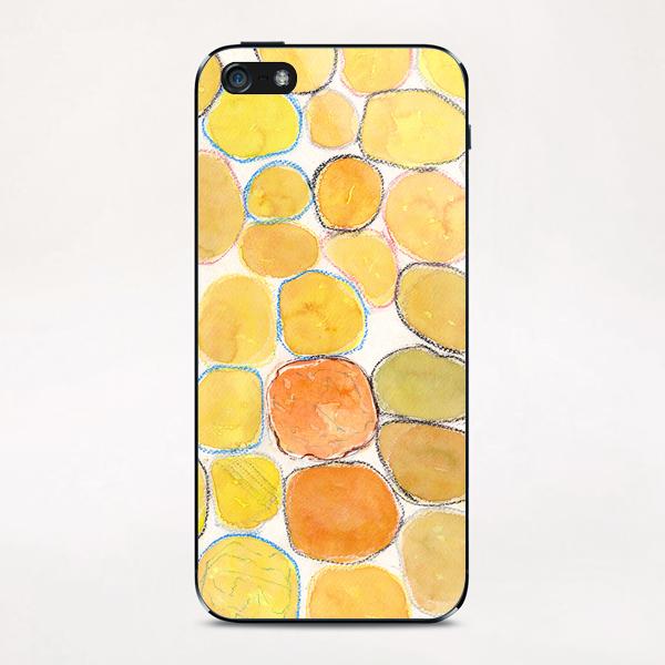 Cheerful Orange Gathering iPhone & iPod Skin by Heidi Capitaine