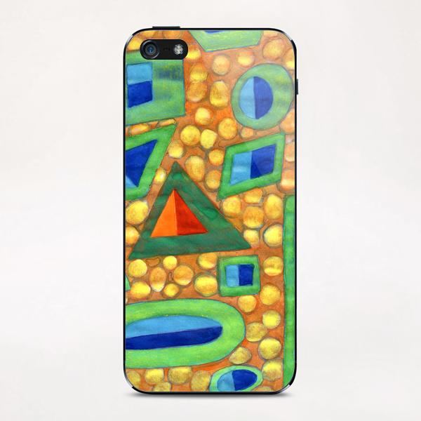Collection of different Shapes with Double Fillings iPhone & iPod Skin by Heidi Capitaine