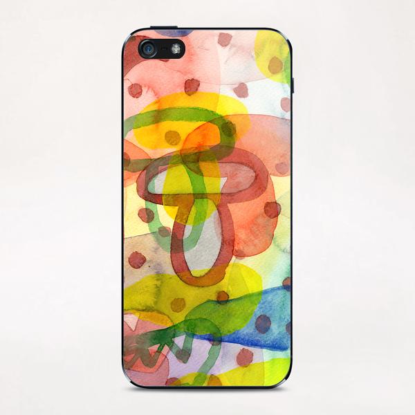Blurry Mushroom and other Things  iPhone & iPod Skin by Heidi Capitaine