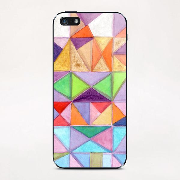 Fresh and Warm Triangle Pattern  iPhone & iPod Skin by Heidi Capitaine
