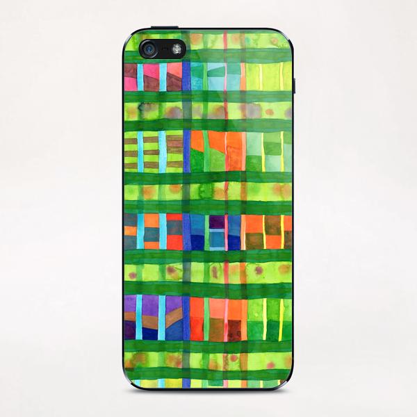 Colored Fields With Bamboo  iPhone & iPod Skin by Heidi Capitaine