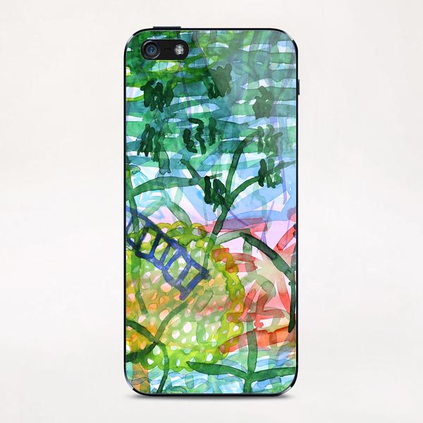 Jungle View With Rope Ladder iPhone & iPod Skin by Heidi Capitaine