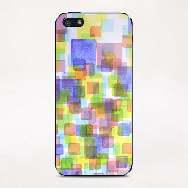 Floating Lightfull Squares iPhone & iPod Skin by Heidi Capitaine