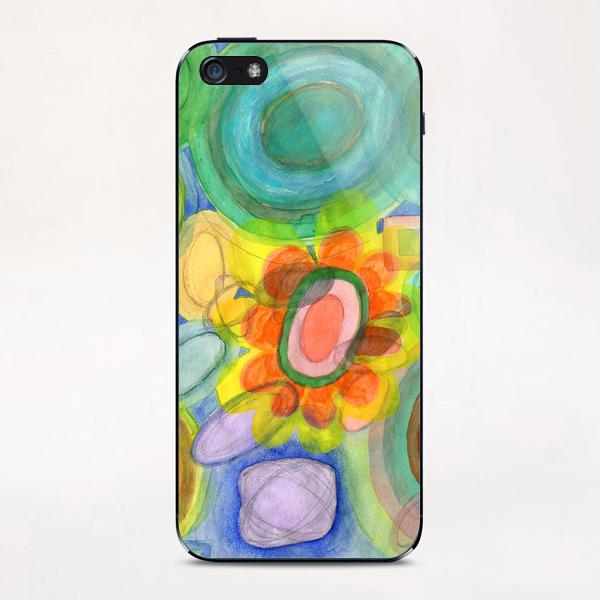 A closer Look at the Flower  Universe  iPhone & iPod Skin by Heidi Capitaine