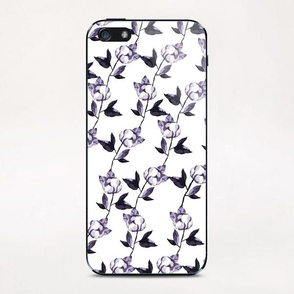 Floralz #3 Light iPhone & iPod Skin by PIEL Design
