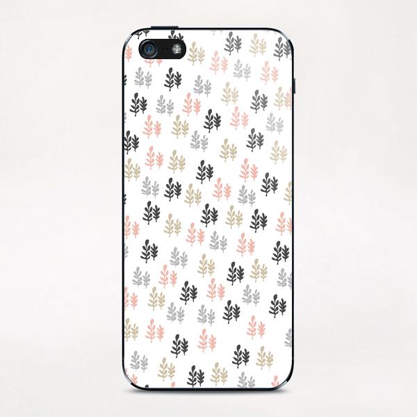 Pastelle leafs iPhone & iPod Skin by PIEL Design