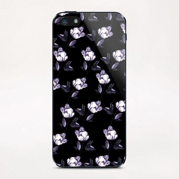 Floralz #3 Dark iPhone & iPod Skin by PIEL Design