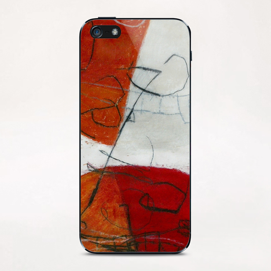 Composition 12 iPhone & iPod Skin by Jean-Noël Bachès