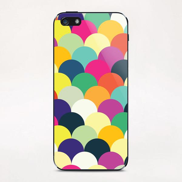 Colorful Circles  iPhone & iPod Skin by Amir Faysal