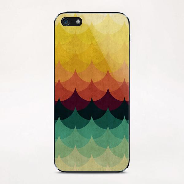 Waves at sunset iPhone & iPod Skin by Vitor Costa