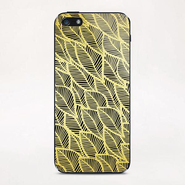 Golden leaves iPhone & iPod Skin by Vitor Costa
