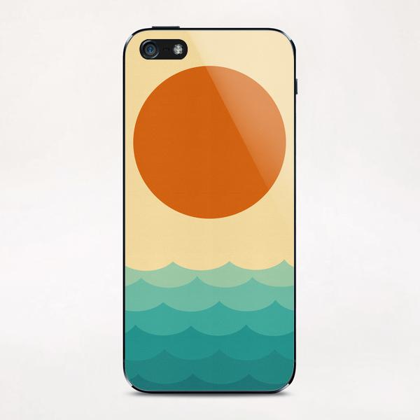 Minimalist sunset iPhone & iPod Skin by Vitor Costa