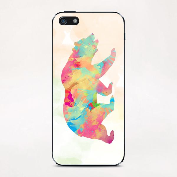 Abstract Bear X 0.1 iPhone & iPod Skin by Amir Faysal