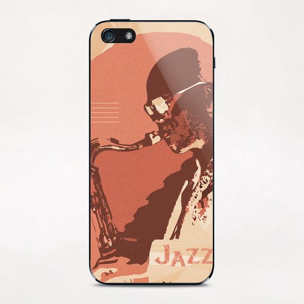 Jazz Sax iPhone & iPod Skin by cinema4design