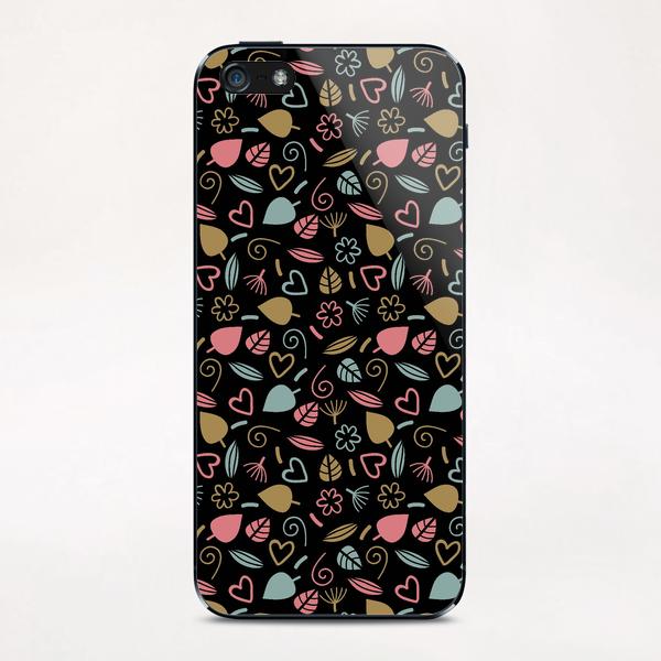 LOVELY FLORAL PATTERN #6 iPhone & iPod Skin by Amir Faysal