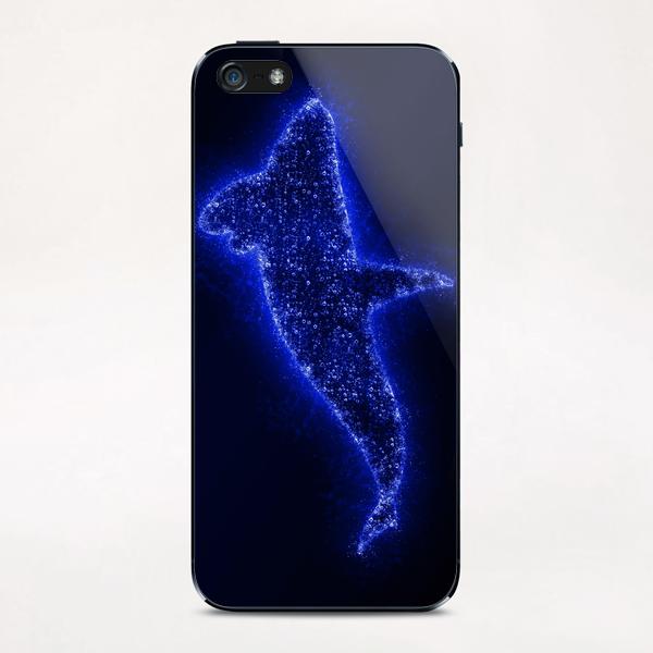 Splash Whale iPhone & iPod Skin by Amir Faysal