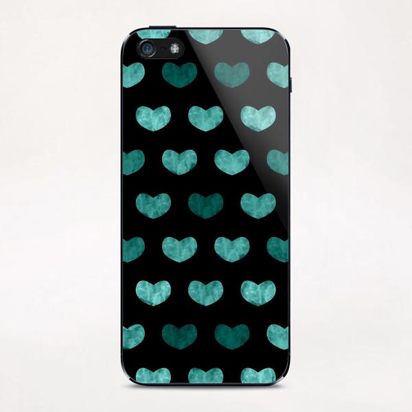 Cute Hearts #3 iPhone & iPod Skin by Amir Faysal