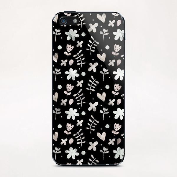 LOVELY FLORAL PATTERN X 0.15 iPhone & iPod Skin by Amir Faysal