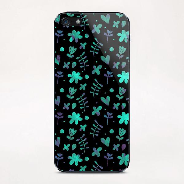 LOVELY FLORAL PATTERN X 0.10 iPhone & iPod Skin by Amir Faysal