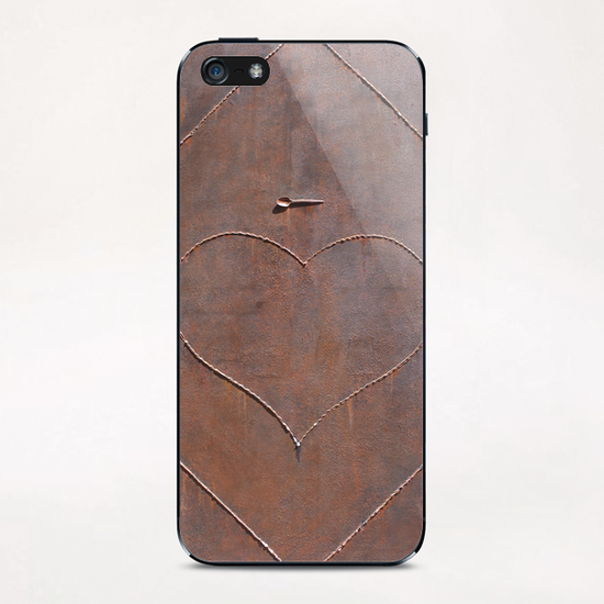 Rusty Love iPhone & iPod Skin by di-tommaso